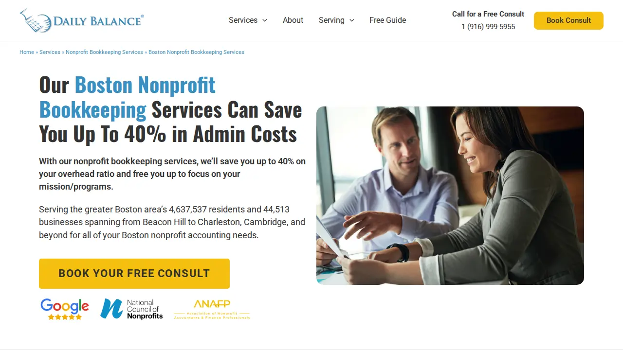 Nonprofit Accountant San Jose page