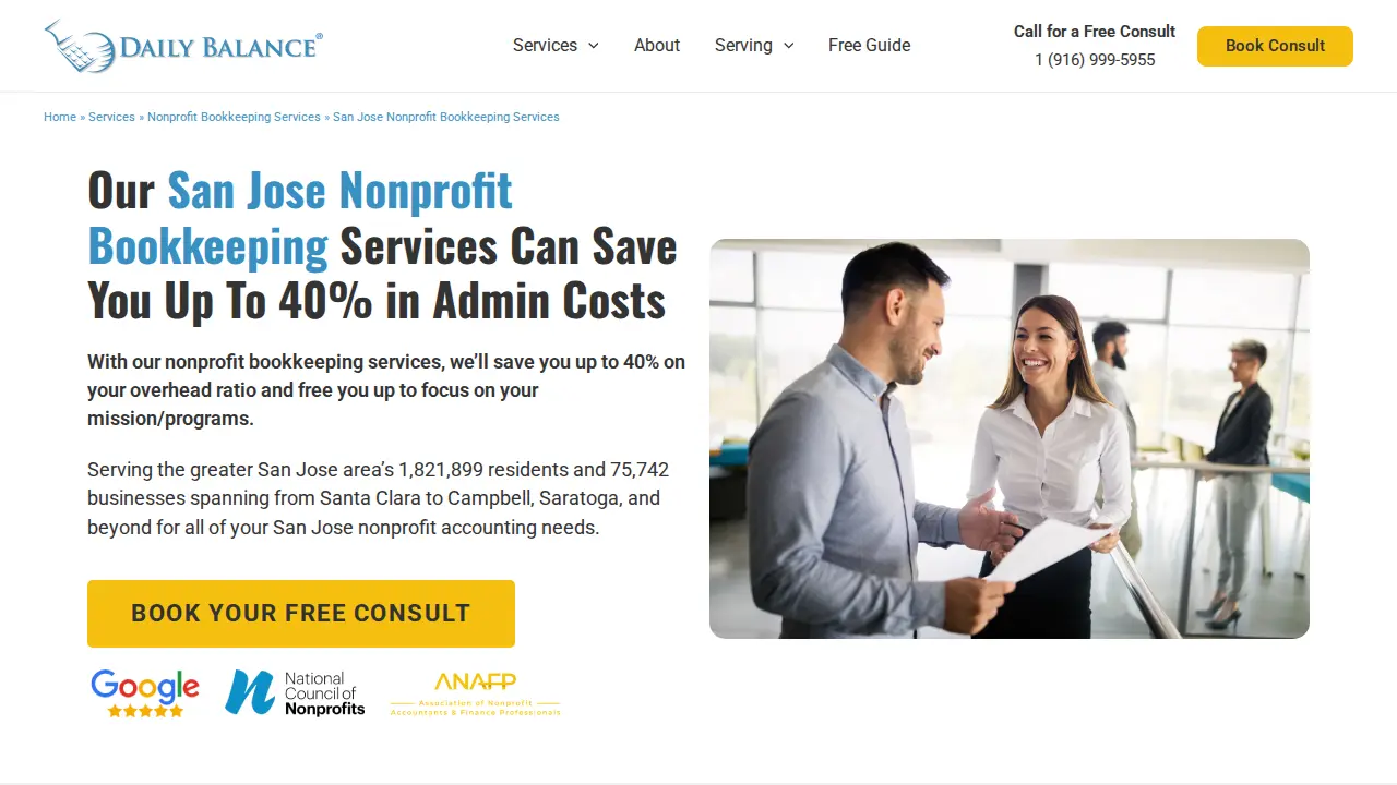 Nonprofit Accountant San Jose