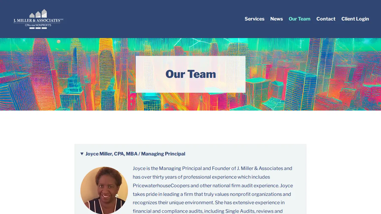 J. Miller & Associates page