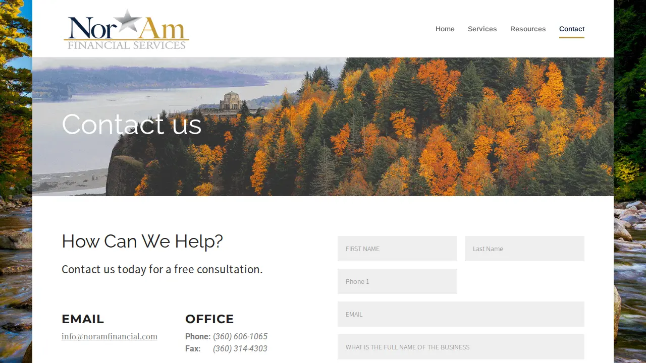 NorAm Financial Services LLC page
