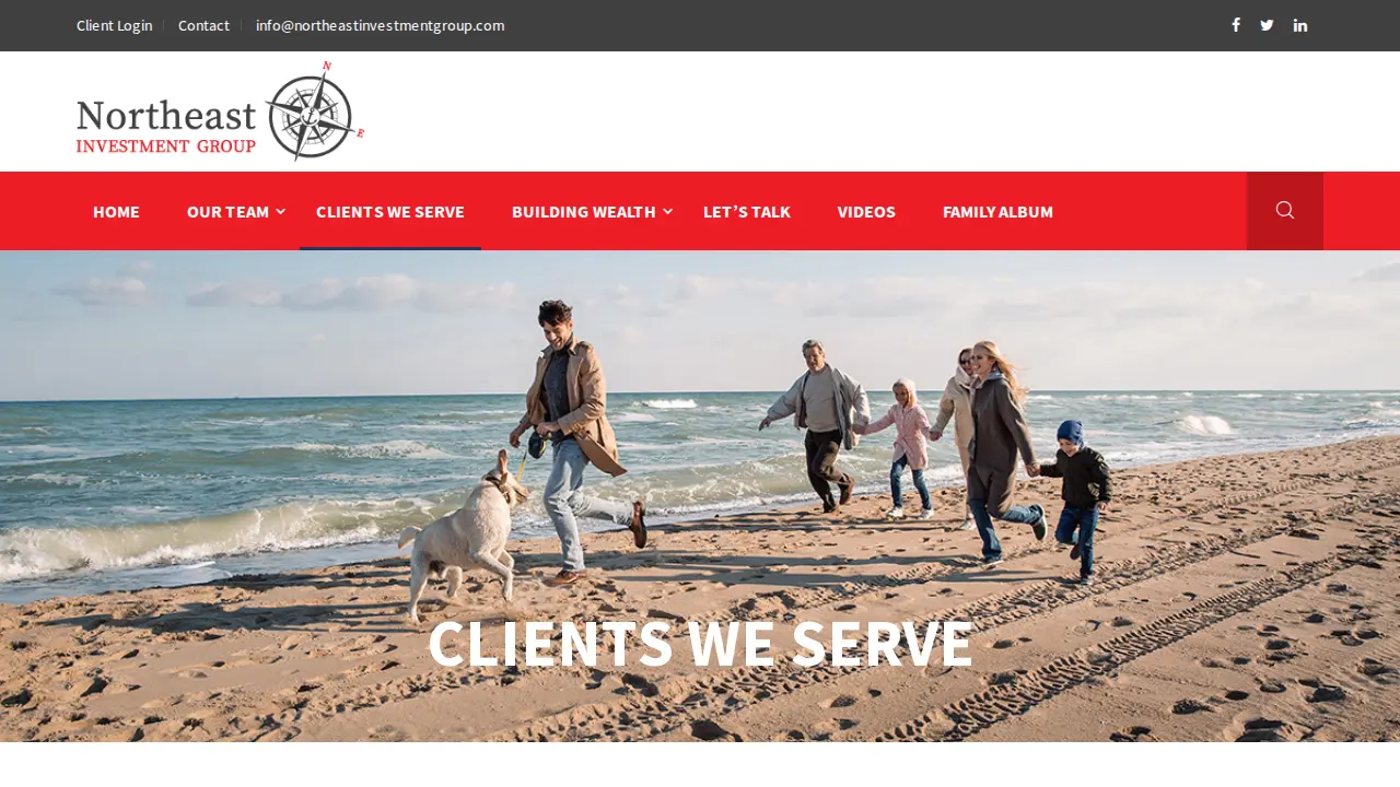 Northeast Investment Group page
