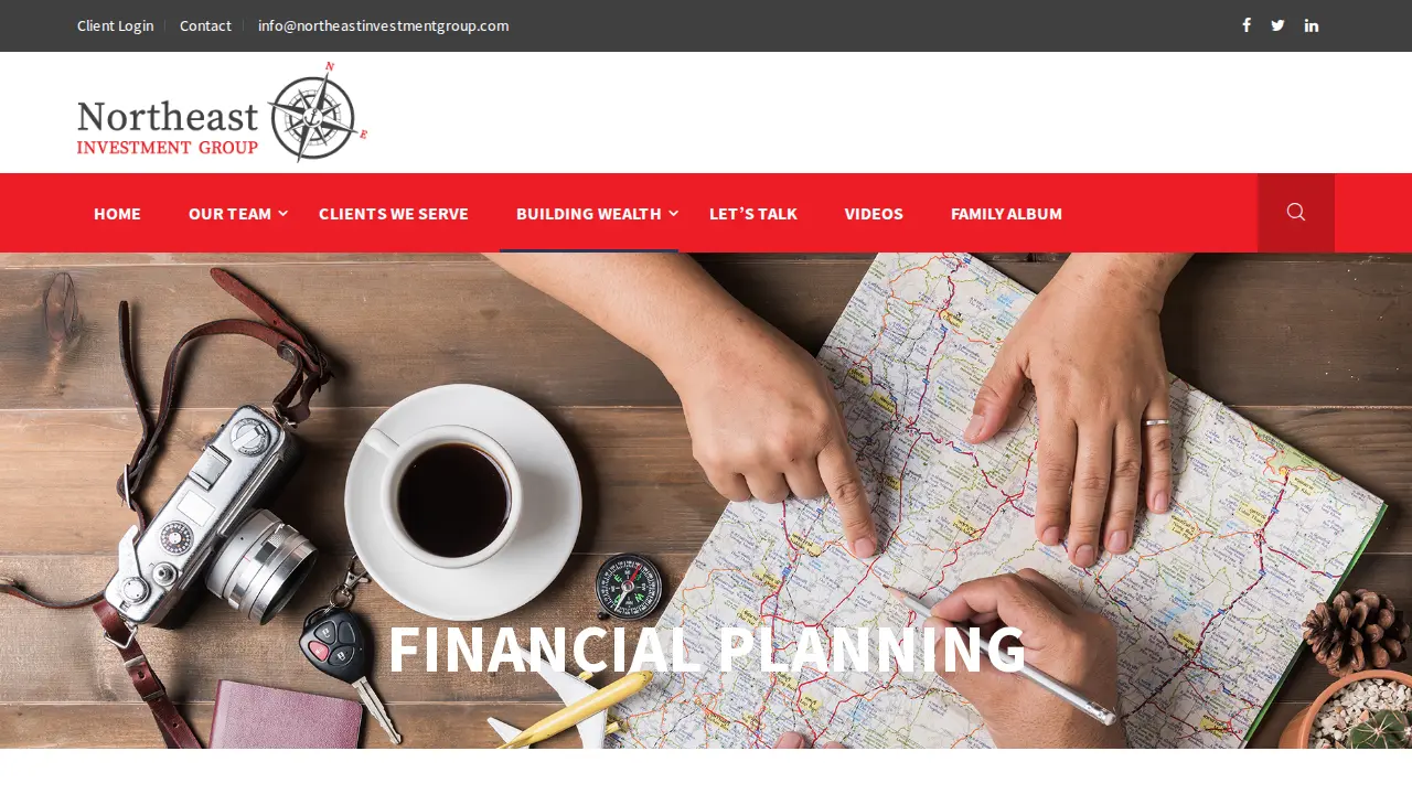 Northeast Investment Group page