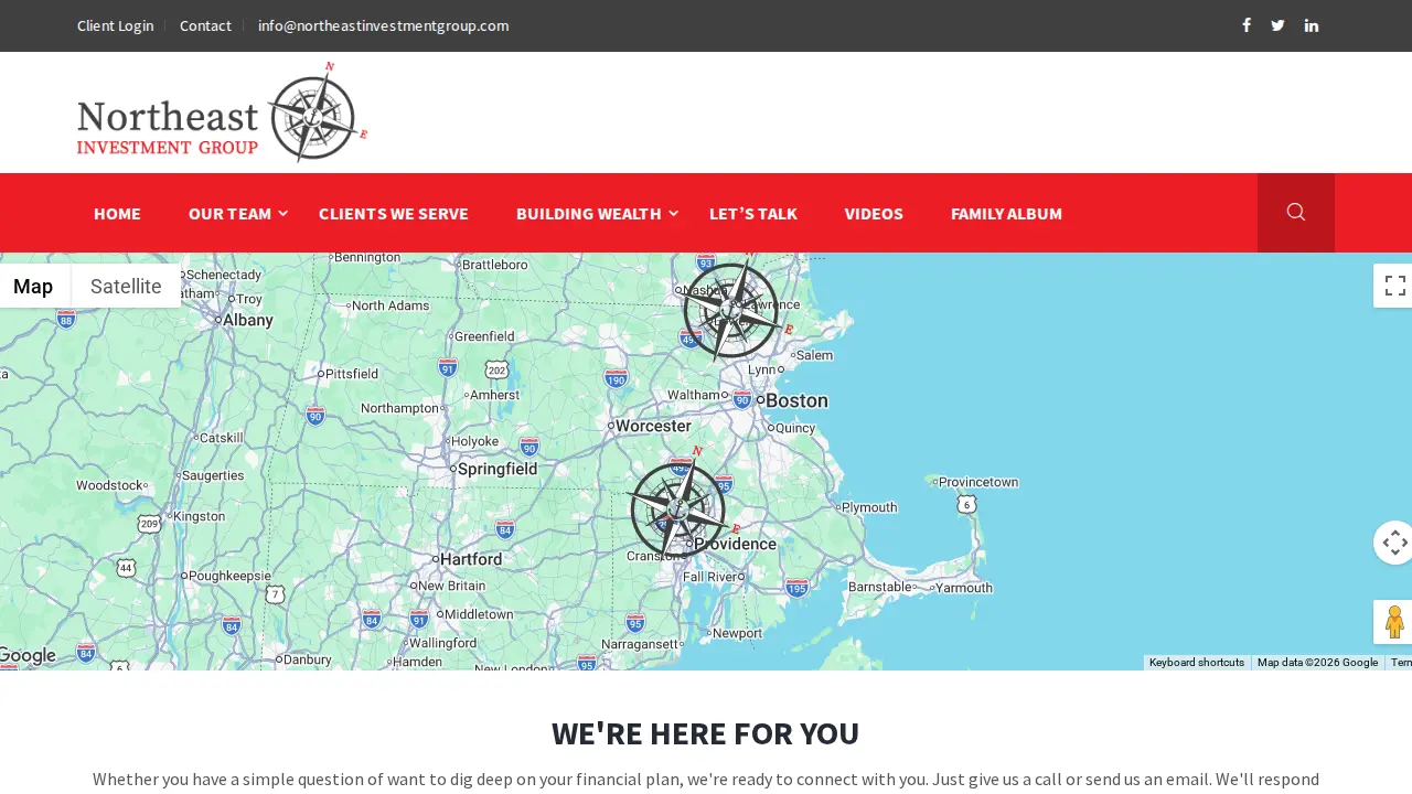 Northeast Investment Group page