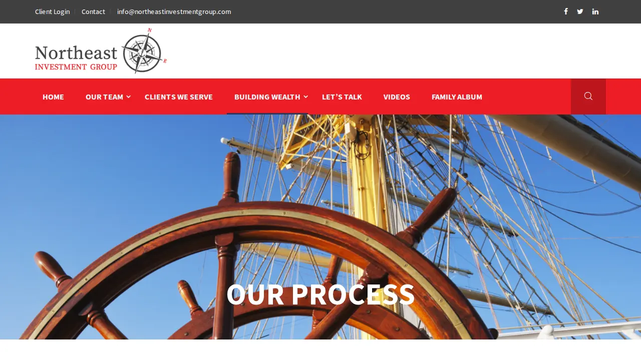 Northeast Investment Group page