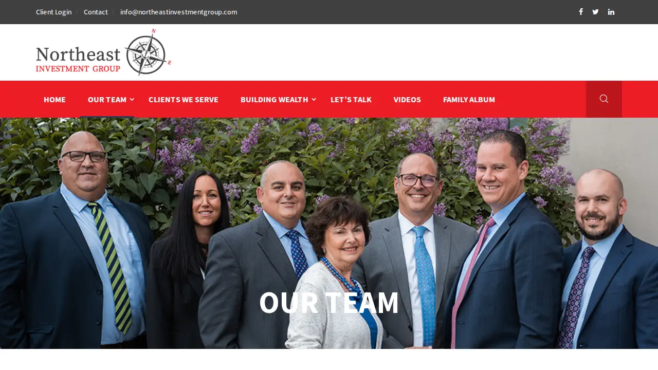 Northeast Investment Group page