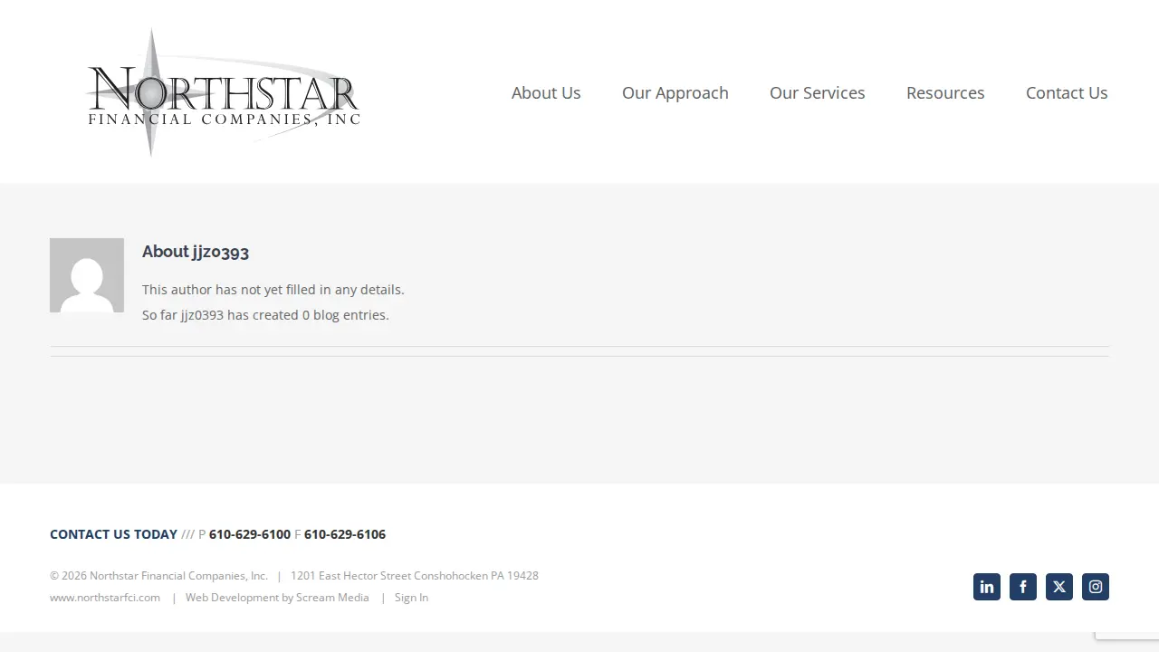 Northstar Financial Companies Inc page