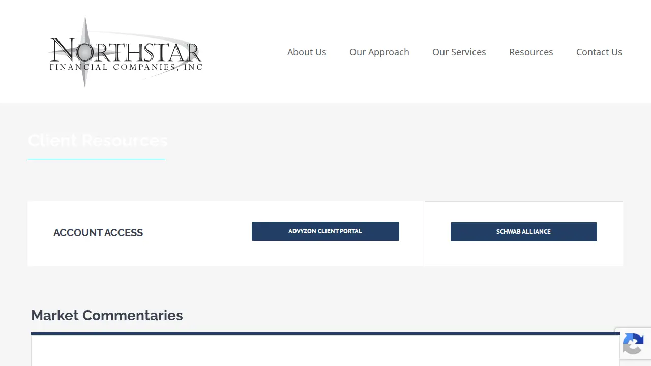 Northstar Financial Companies Inc page