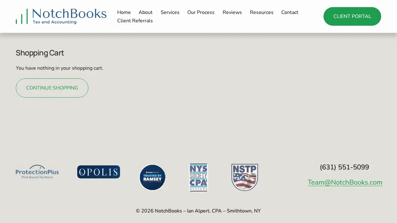 NotchBooks page
