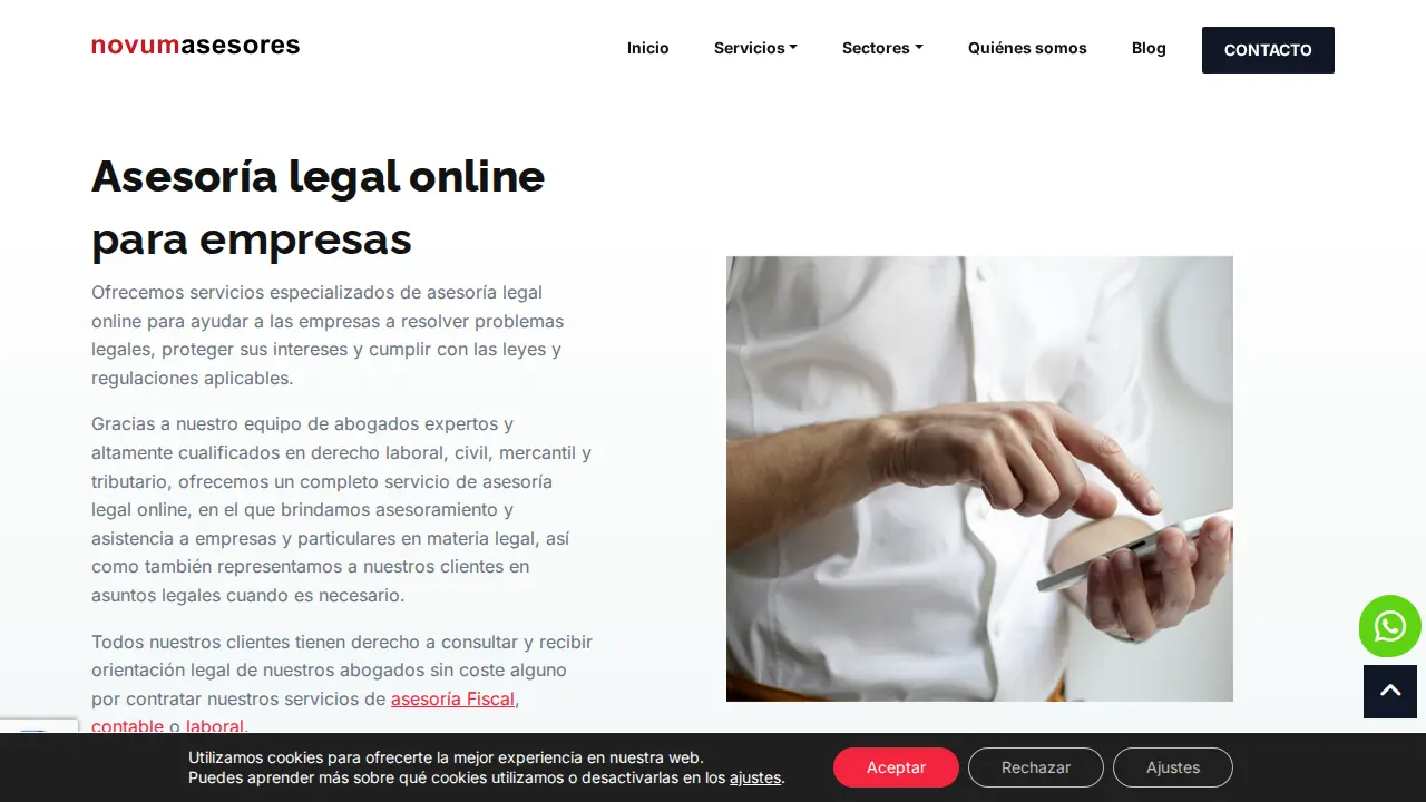 Novum Asesores - Gestores Tributarios SL page