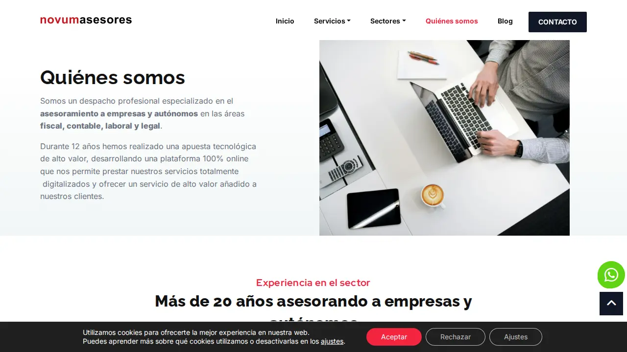 Novum Asesores - Gestores Tributarios SL page
