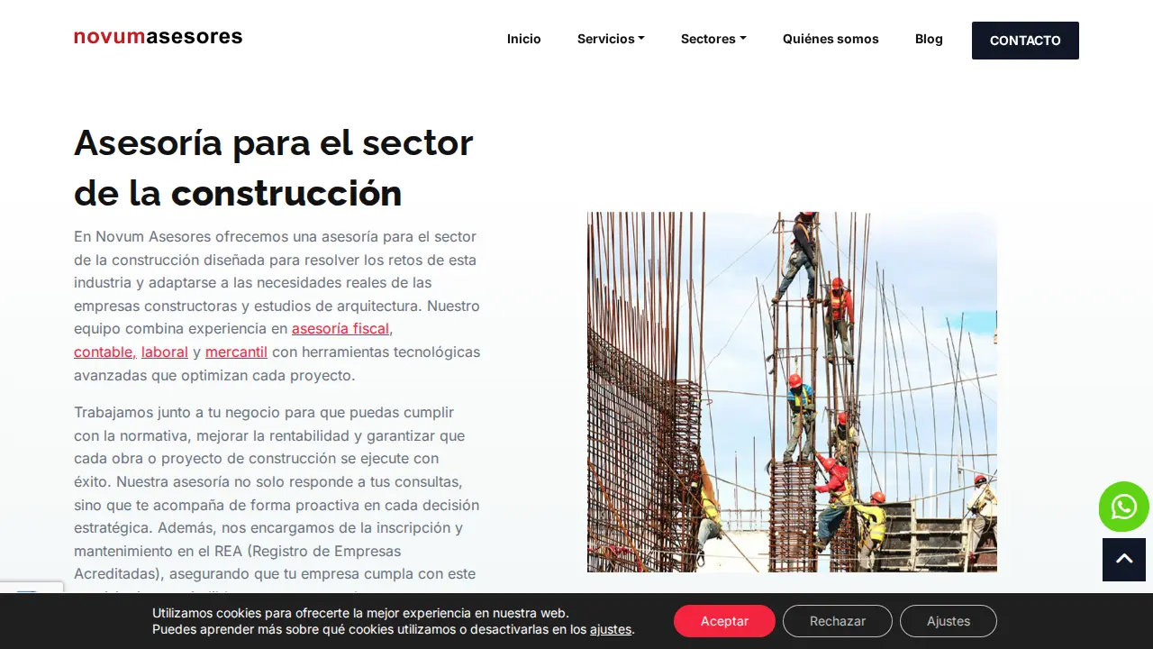 Novum Asesores - Gestores Tributarios SL page