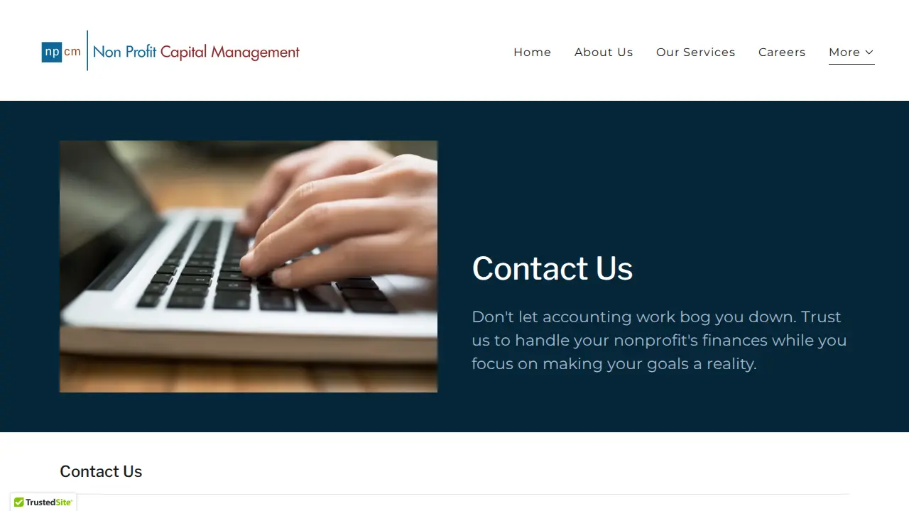 Non Profit Capital Management LLC page