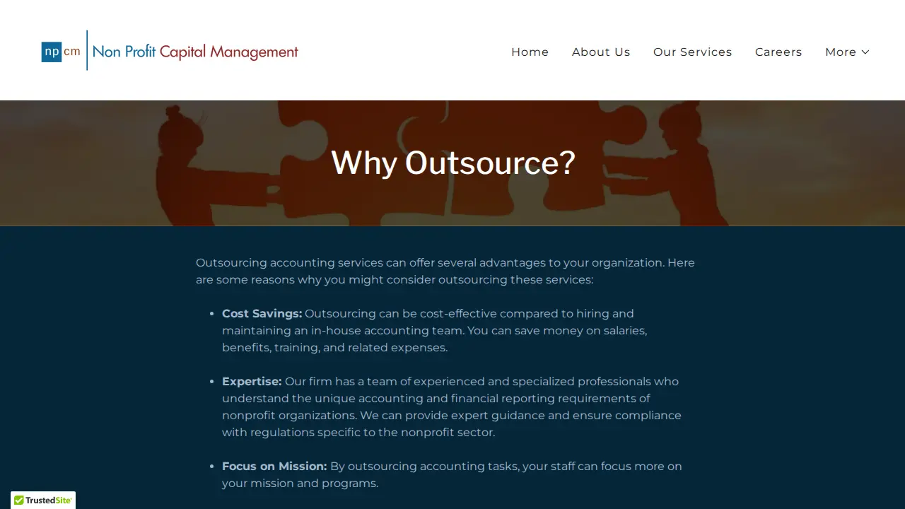 Non Profit Capital Management LLC page