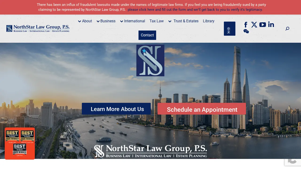 NorthStar Law Group, P.S. page