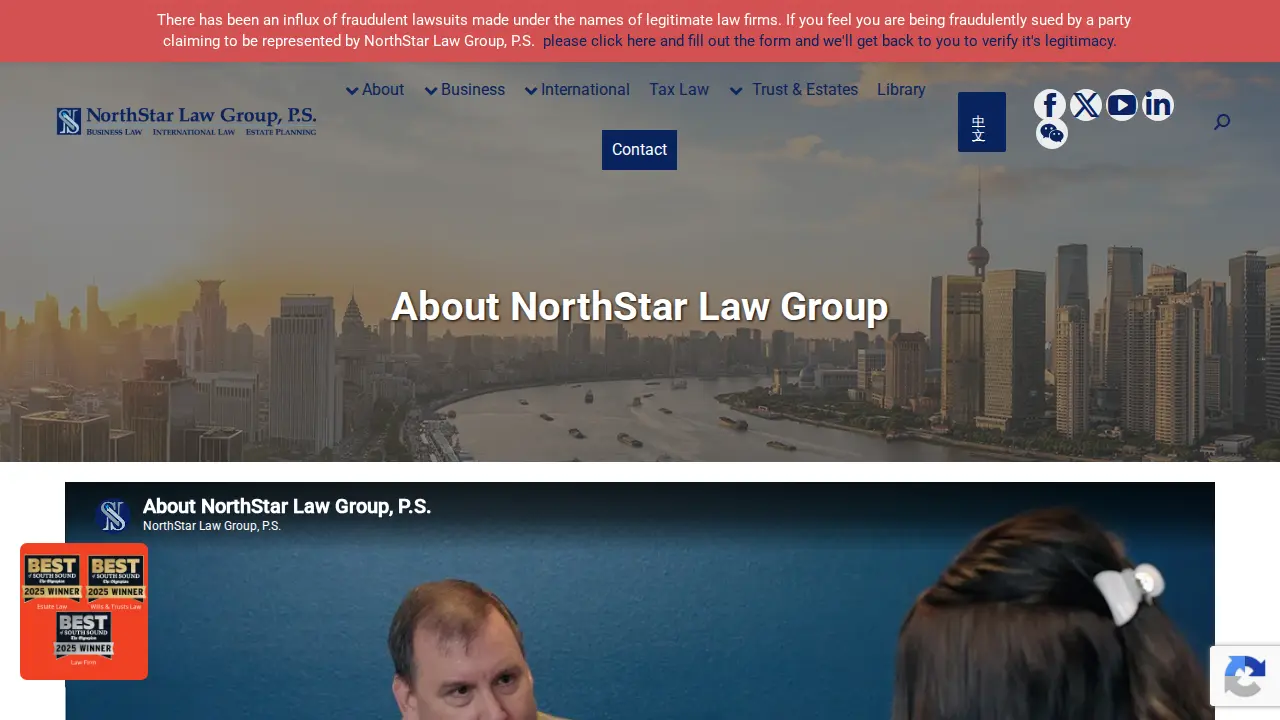 NorthStar Law Group, P.S. page