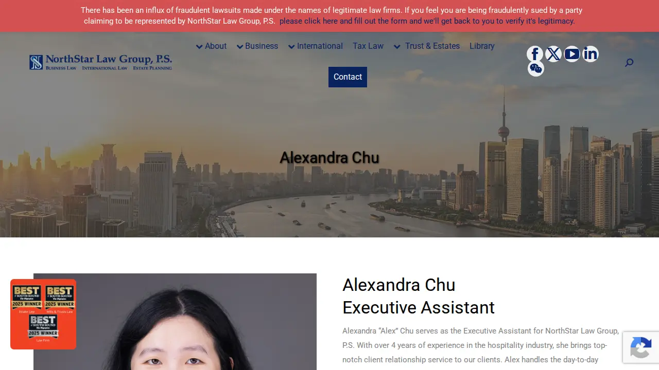 NorthStar Law Group, P.S. page