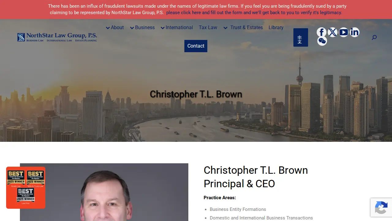 NorthStar Law Group, P.S. page