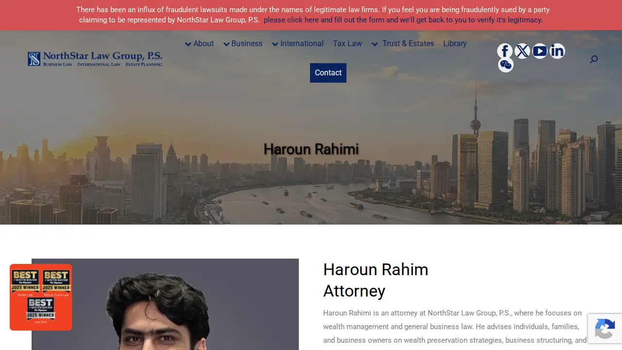 NorthStar Law Group, P.S. page