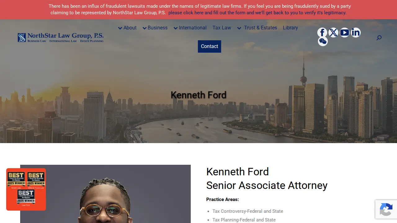 NorthStar Law Group, P.S. page