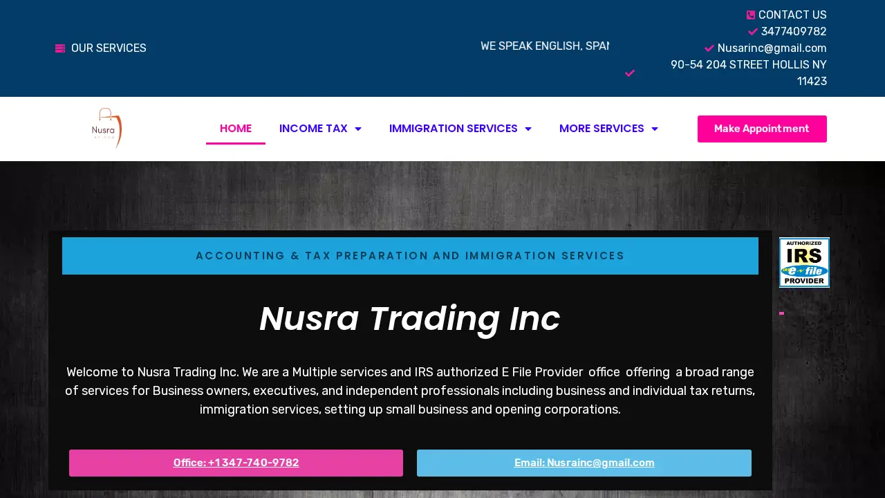 Nusra Tax And Notary