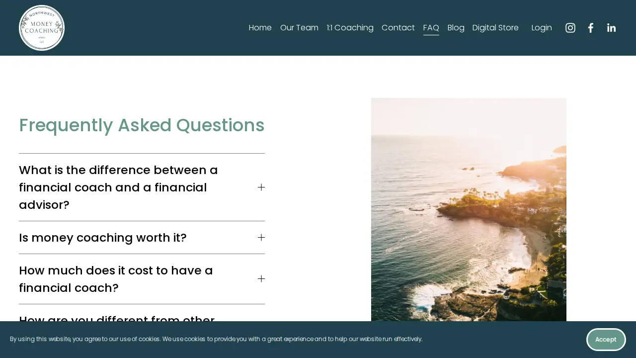 Northwest Money Coaching LLC page