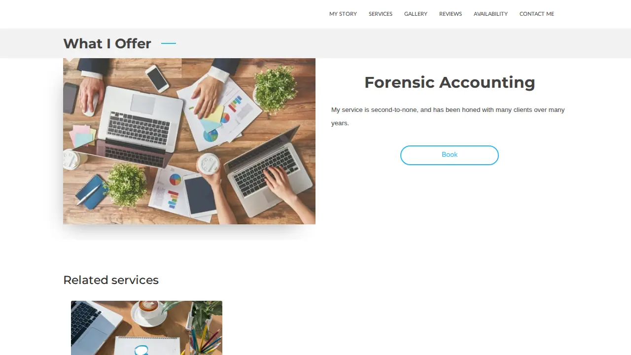 NYC Forensic Accounting and Financial Investigator page