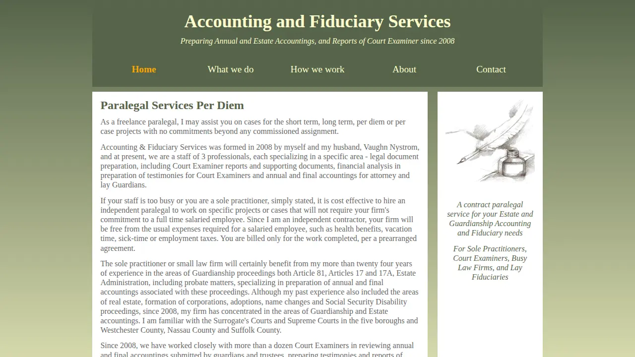Accounting & Fiduciary Services