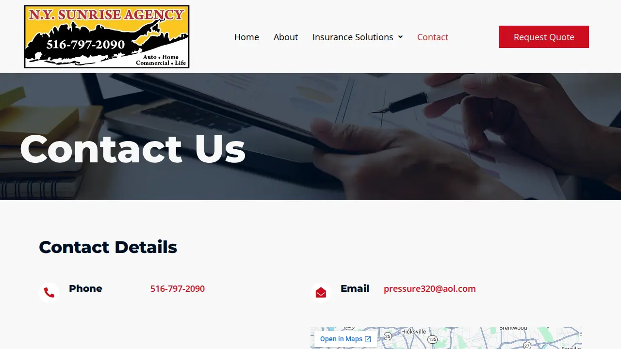 NY Sunrise Agency Inc. page