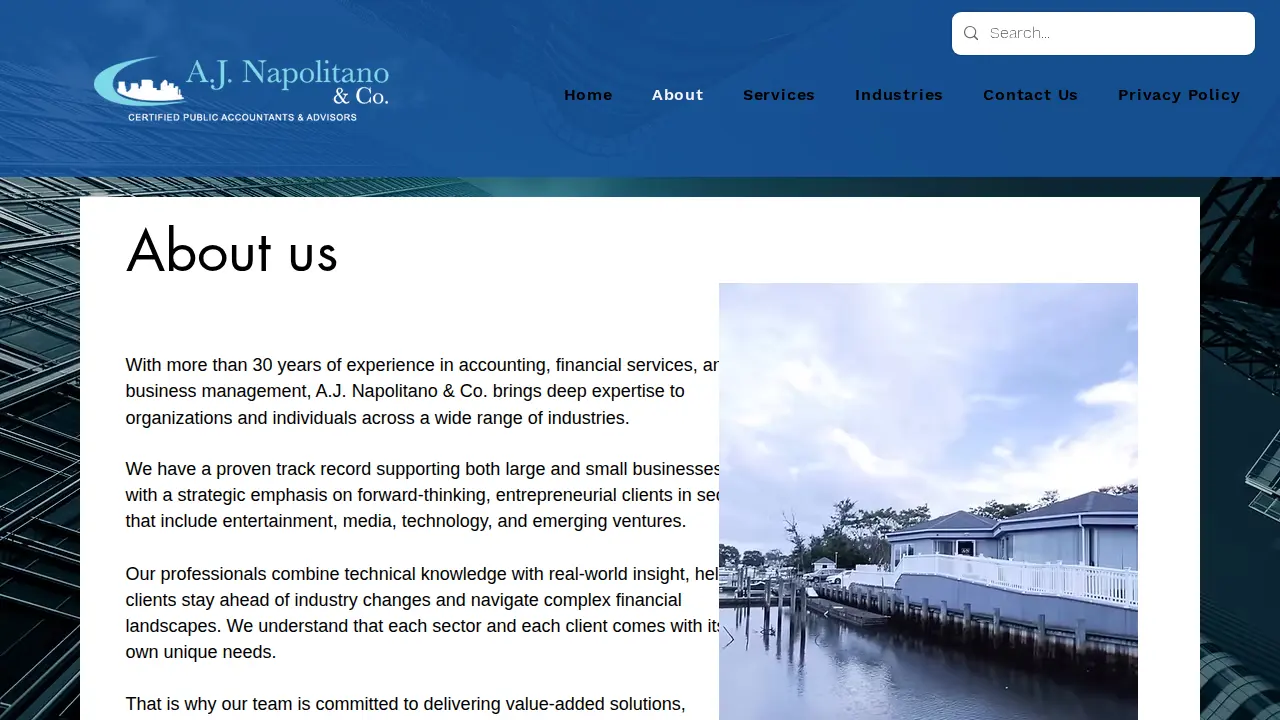 A.J. Napolitano & Co. page