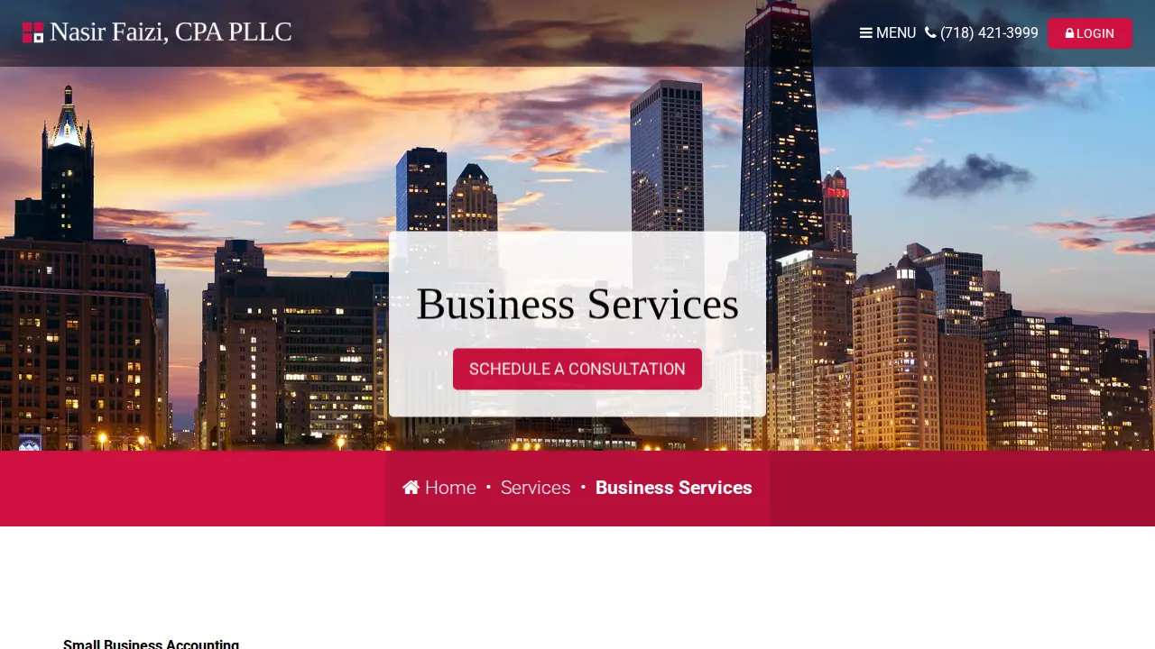 NASIR FAIZI CPA PLLC page