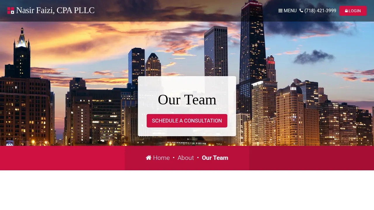 NASIR FAIZI CPA PLLC page