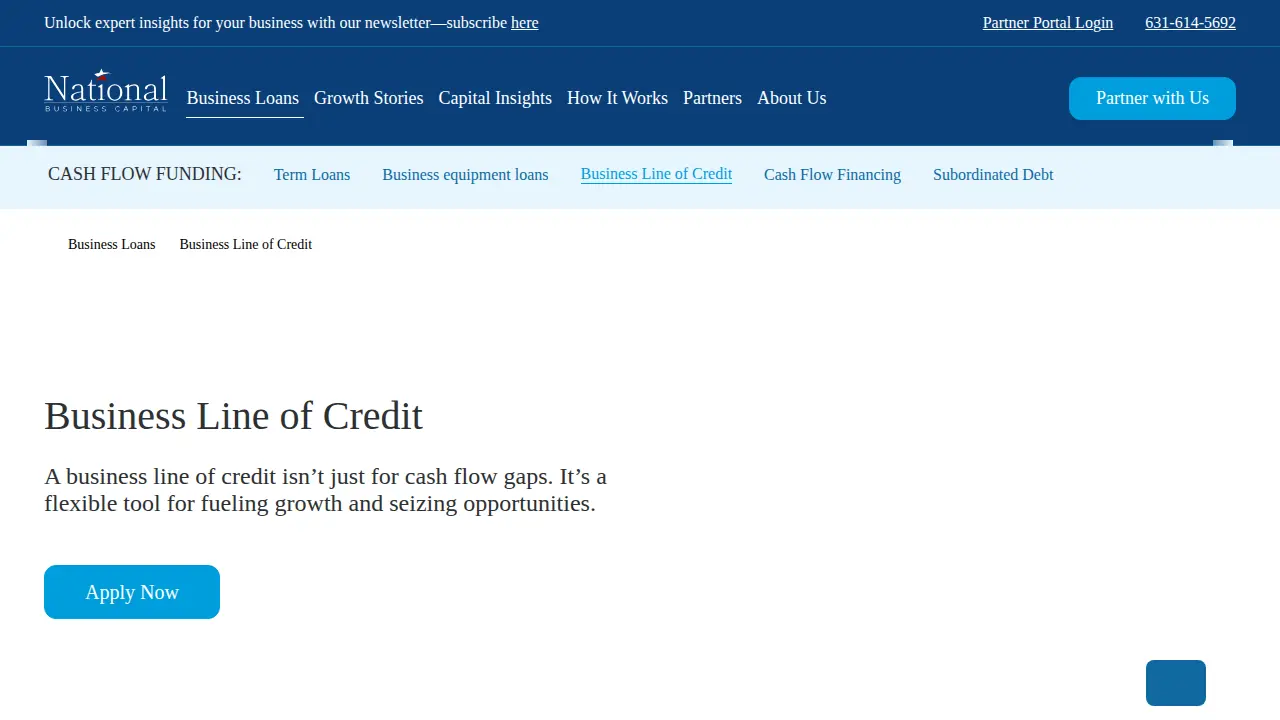 National Business Capital page