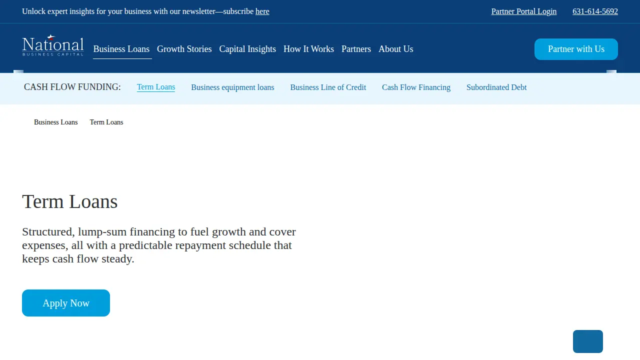 National Business Capital page