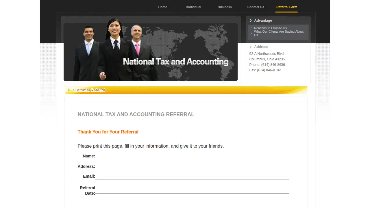 National Tax and Accounting page