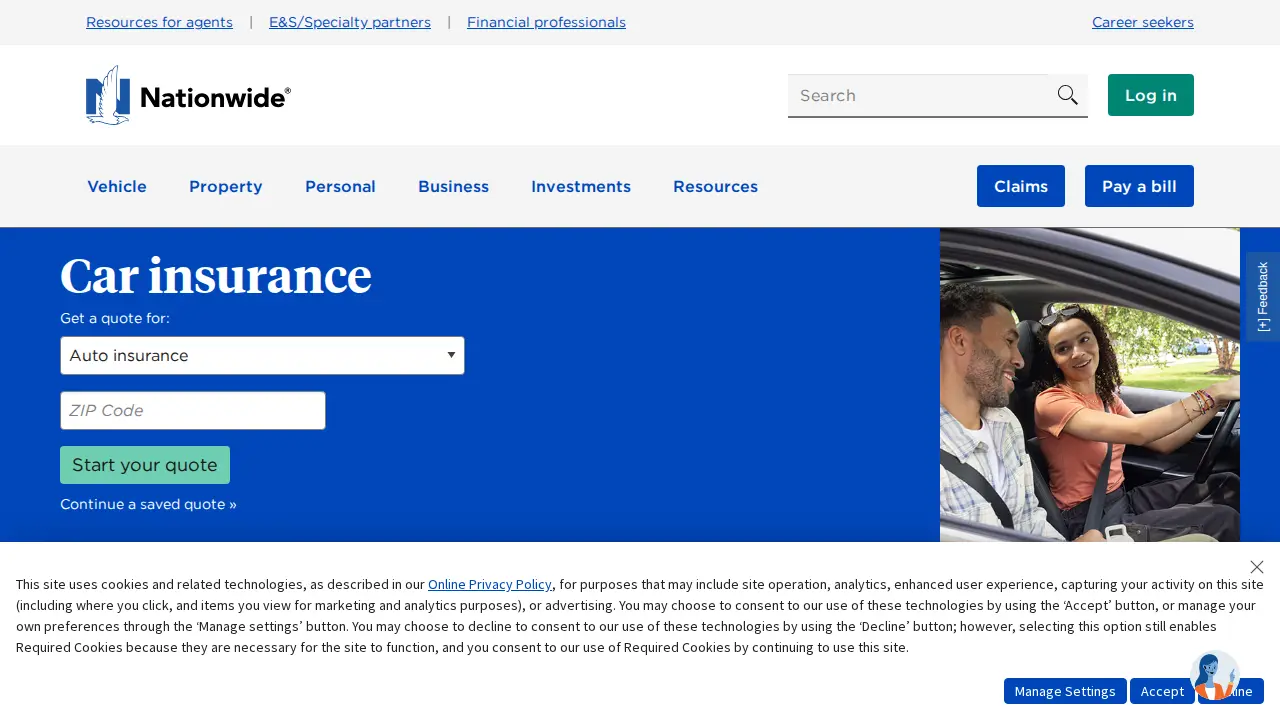 Nationwide Securities LLC page