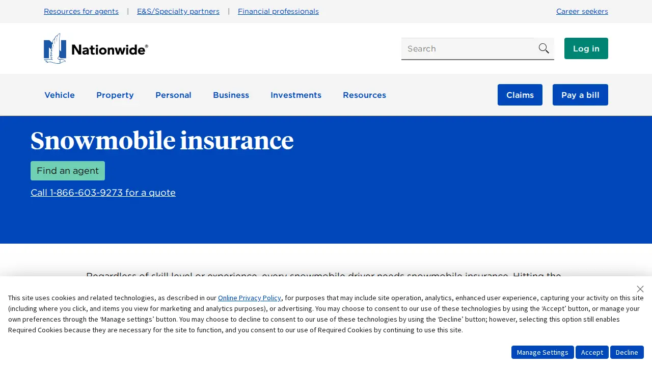 Nationwide Securities LLC page