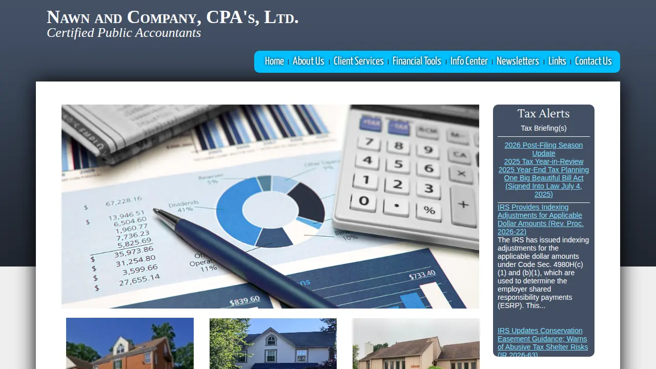Nawn and Company, CPA’s, Ltd. page