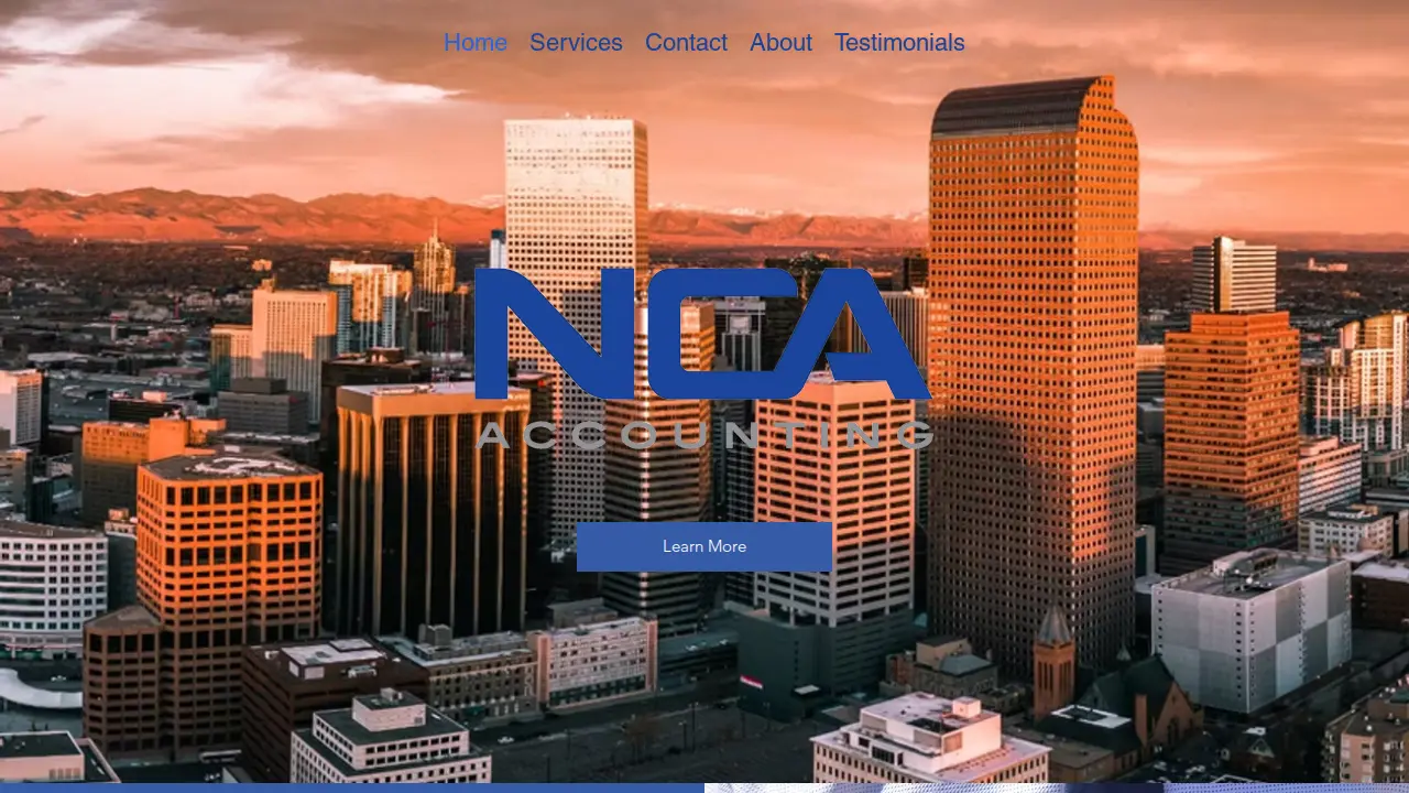 NCA Accounting page