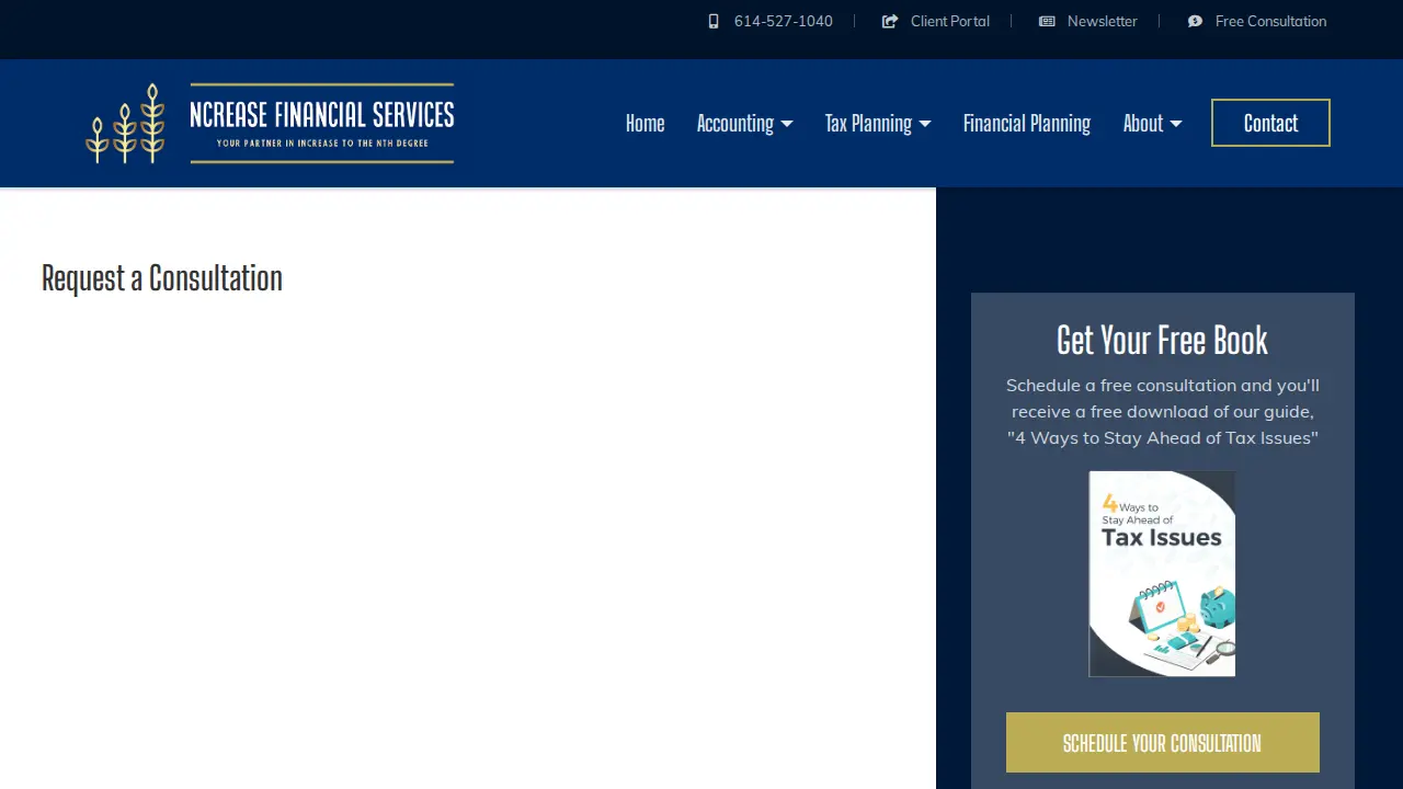 Ncrease Financial Services, LLC page
