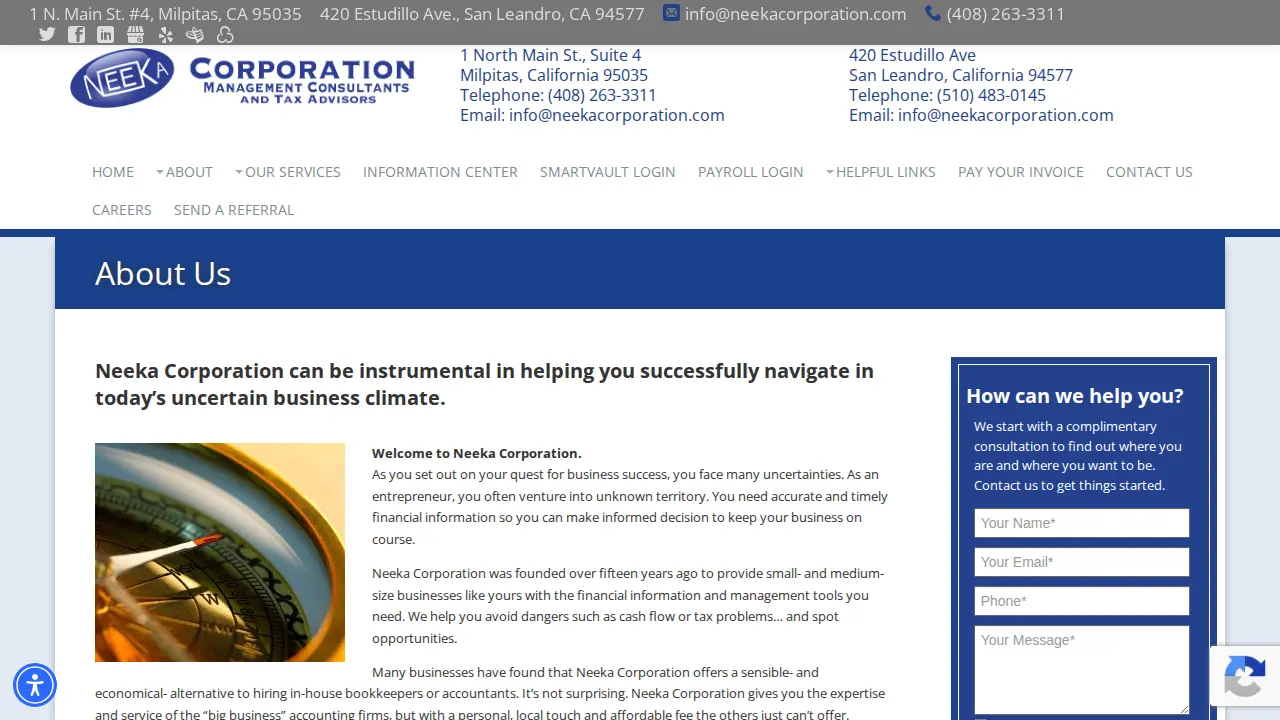 Neeka Corporation page