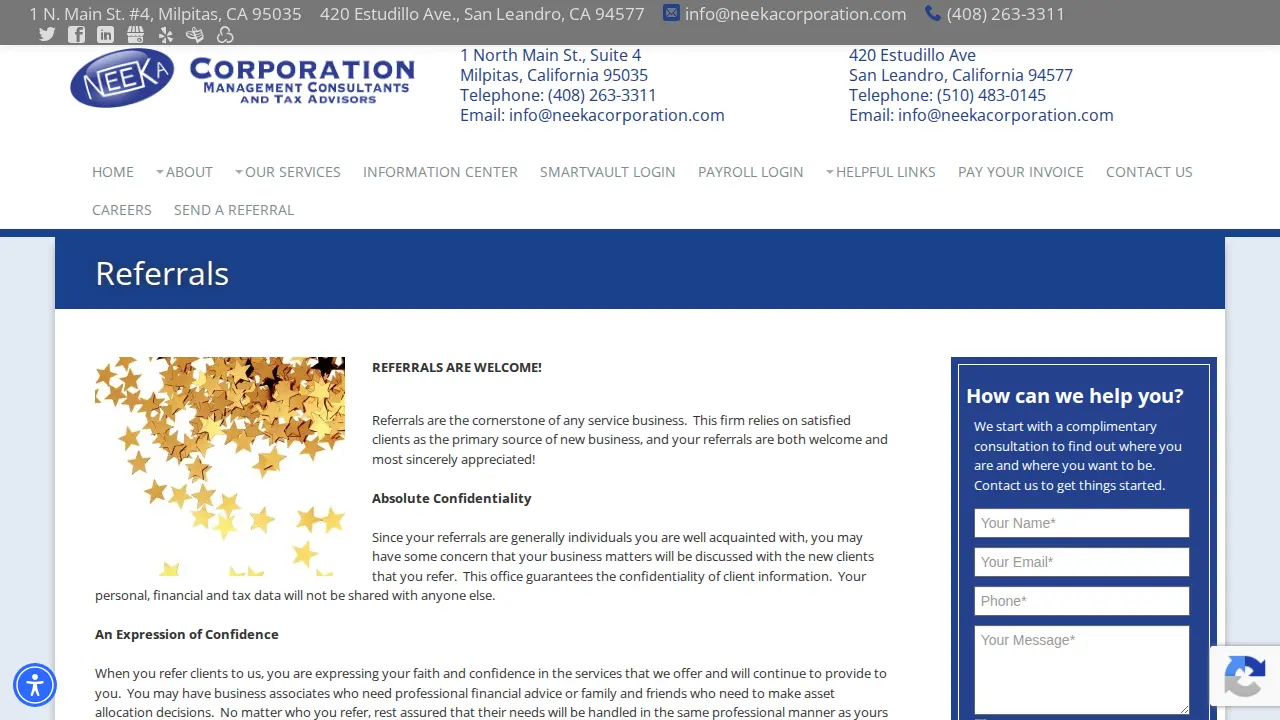 Neeka Corporation page