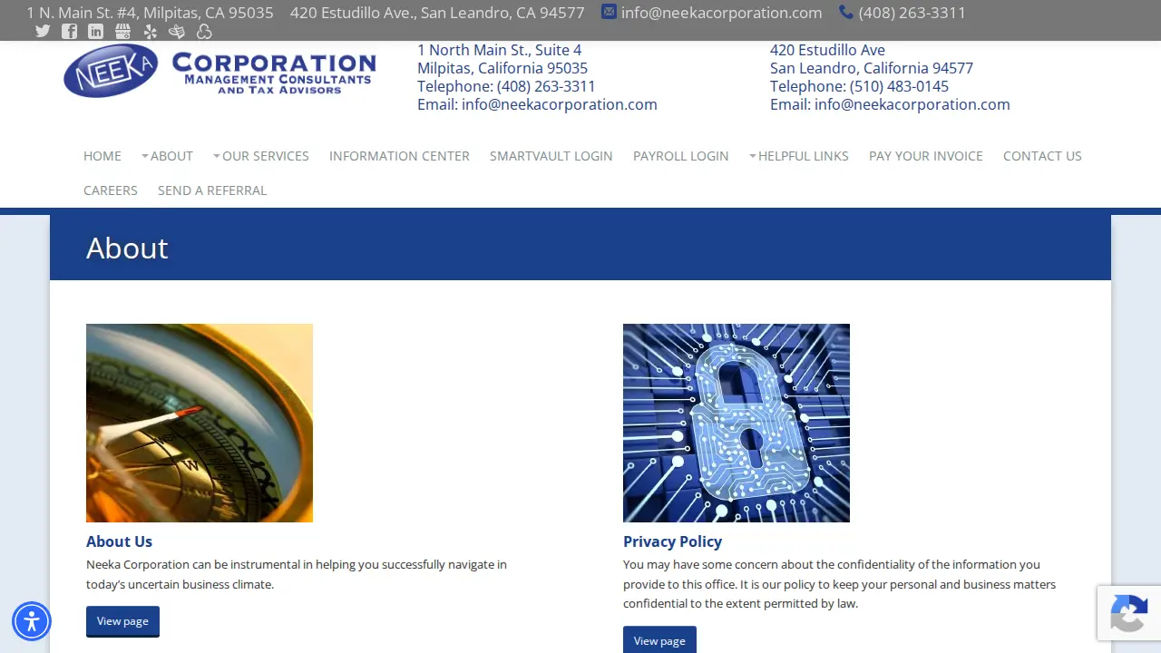 Neeka Corporation page
