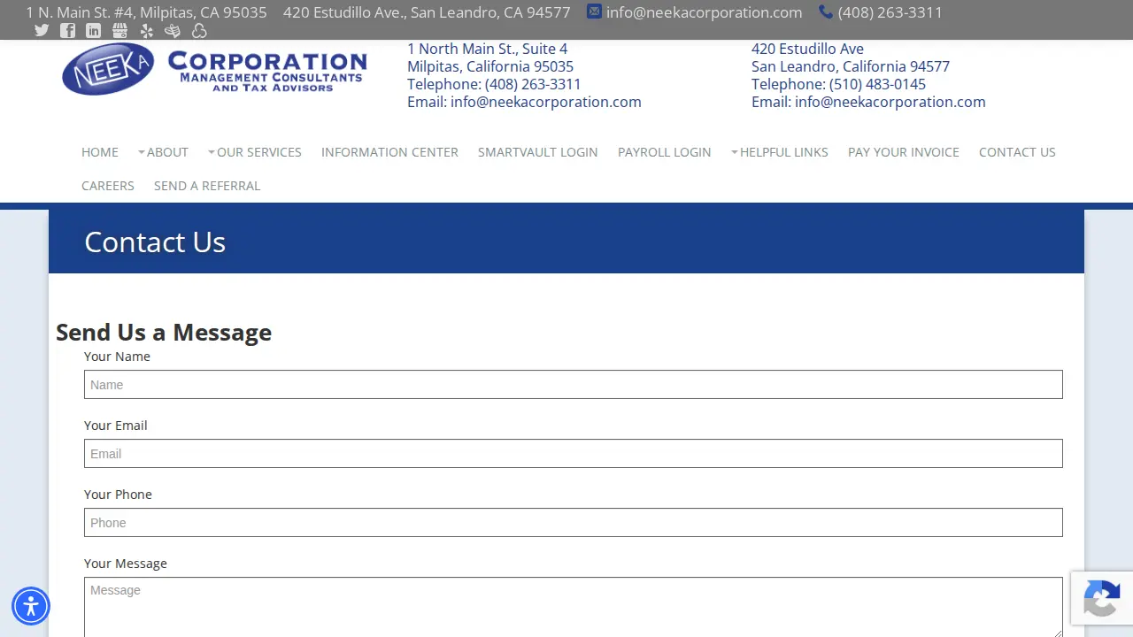 Neeka Corporation page