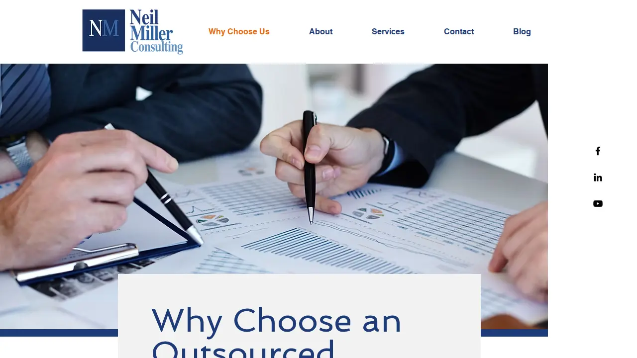 Neil Miller Consulting page