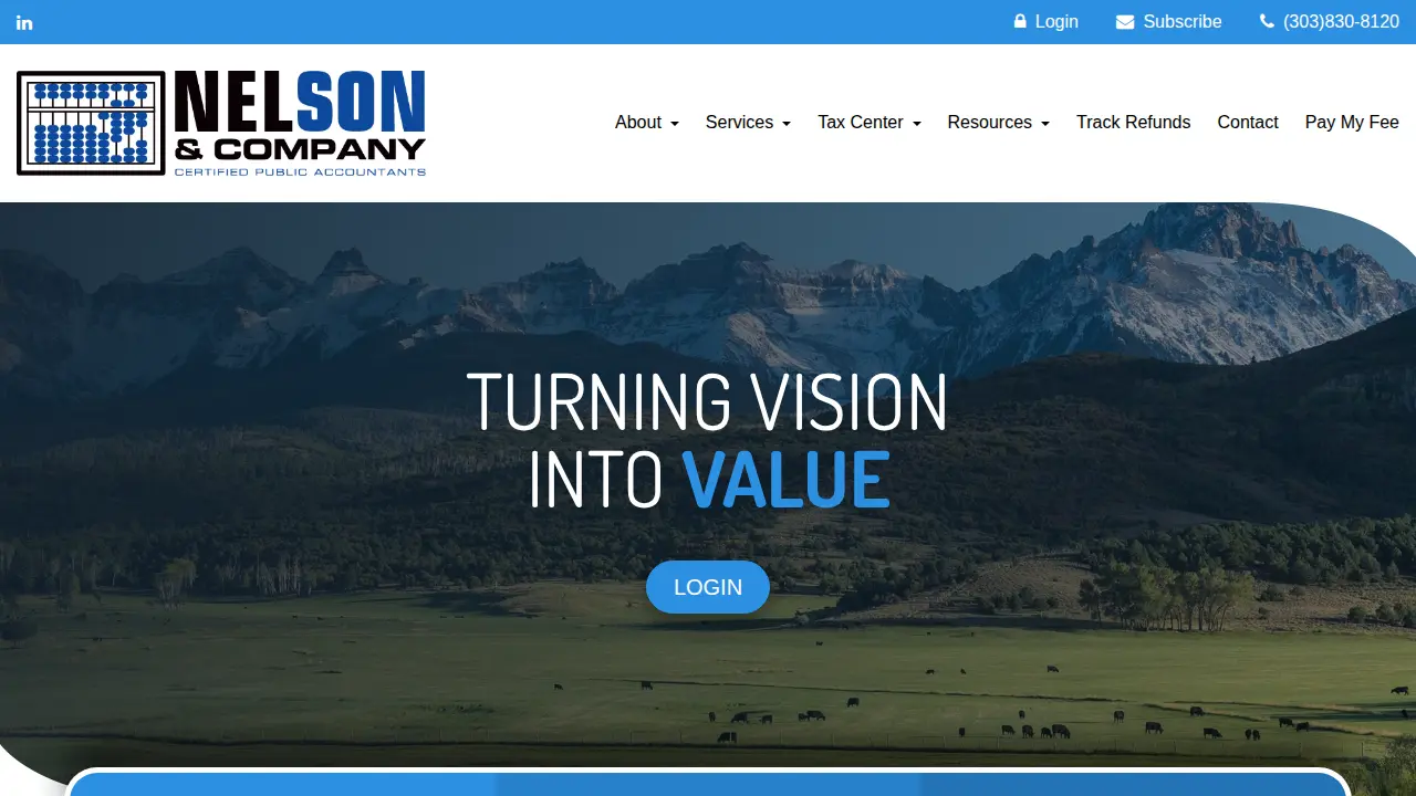 Nelson & Company page