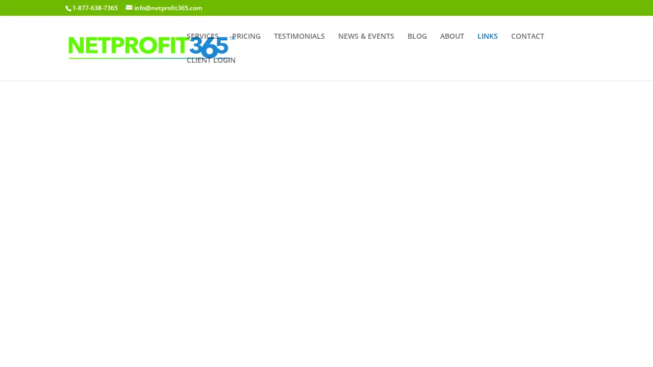 NetProfit365 Inc. page