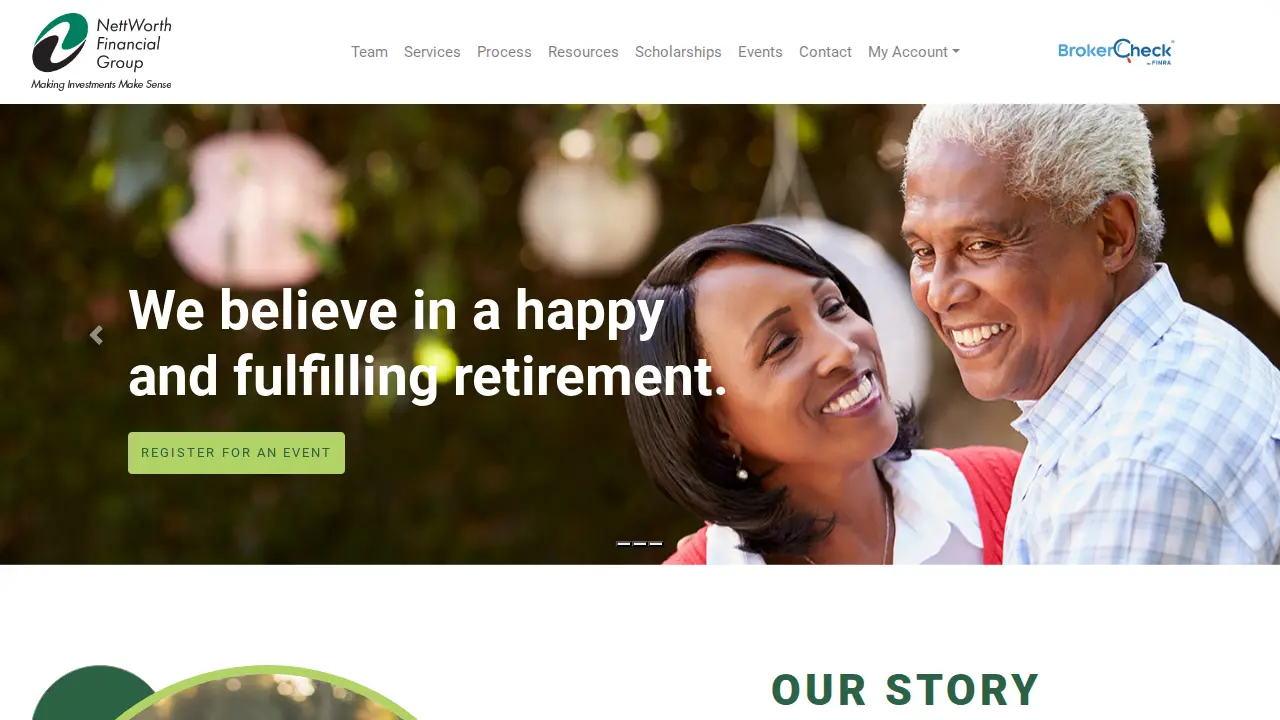 NettWorth Financial Group page