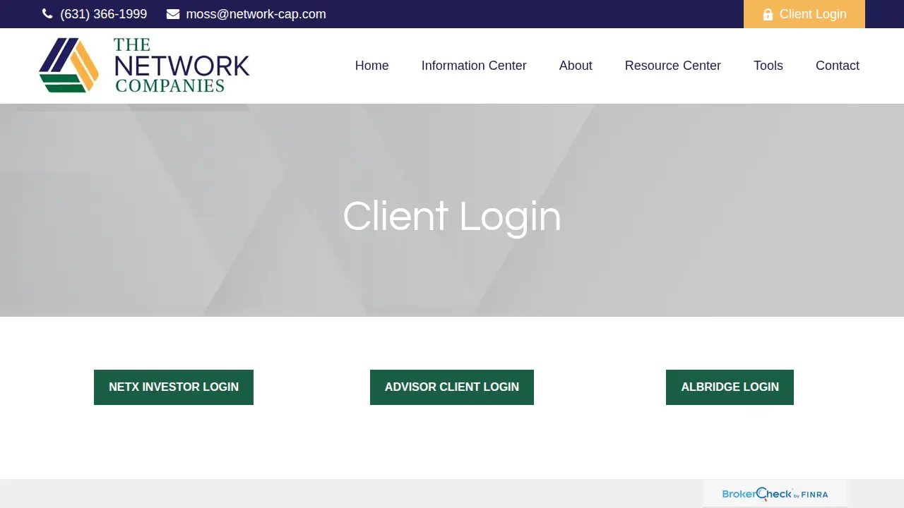 Network Capital Services Inc page