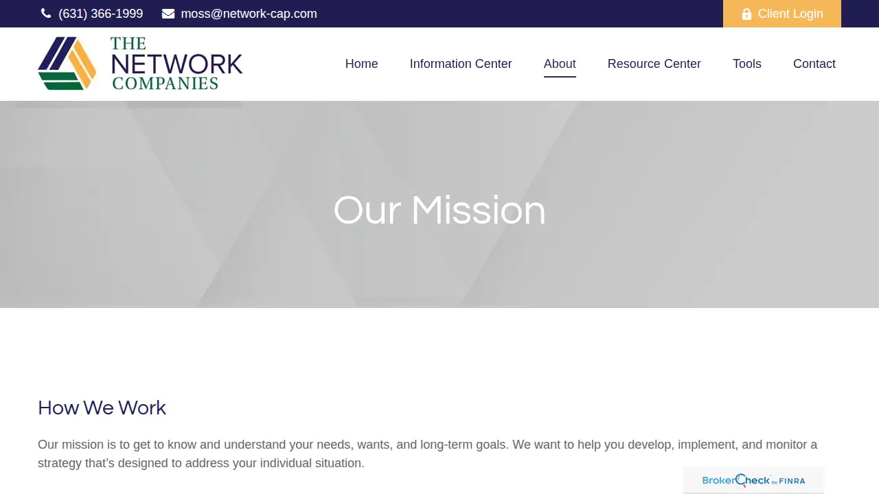 Network Capital Services Inc page