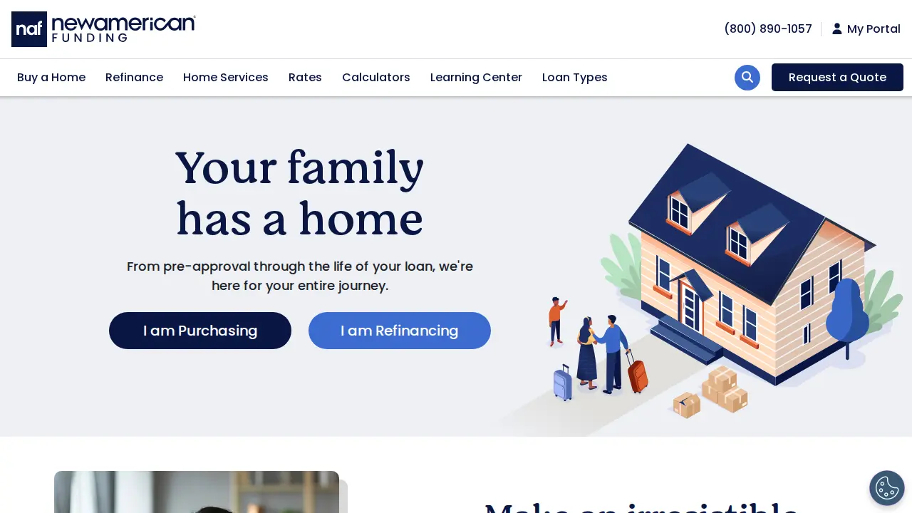 New American Funding - Los Gatos, CA page